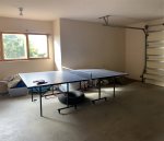 Garage Ping Pong Table